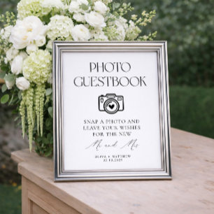 Livre d'or photo de mariage