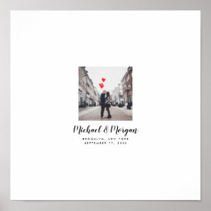 Livre d'or photo mariage pour les voeux manuscrits