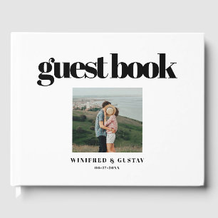 Livre D'or Photo mariage simple, élégante et chic