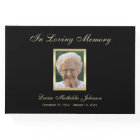 Photo Memorial ou Funeral Guest Book