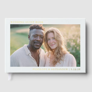 Livre D'or Photo minimaliste beige serein