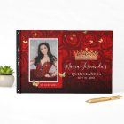 Photographie élégante du Red Black Gold moderne Qu