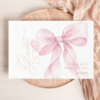Pink Bow C'est une fille Bébé fille Douche