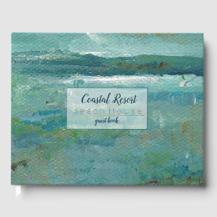 Livre D'or Plage Abstraite Art Vacation Location de vacances 
