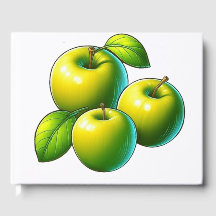 Pommes vertes brillantes