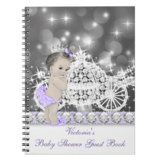 Livre d'or pour Baby Shower de la Princesse Violet