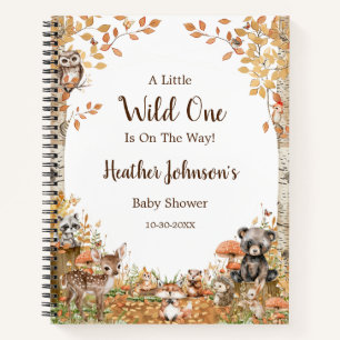 Livre d'or pour Baby Shower sur le thème de la for