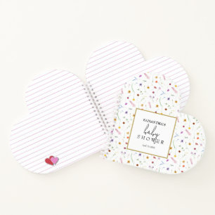 Livre d'or pour Baby Shower Wildflower
