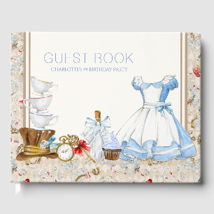 Livre d'or pour fête d'anniversaire d'Alice au pay