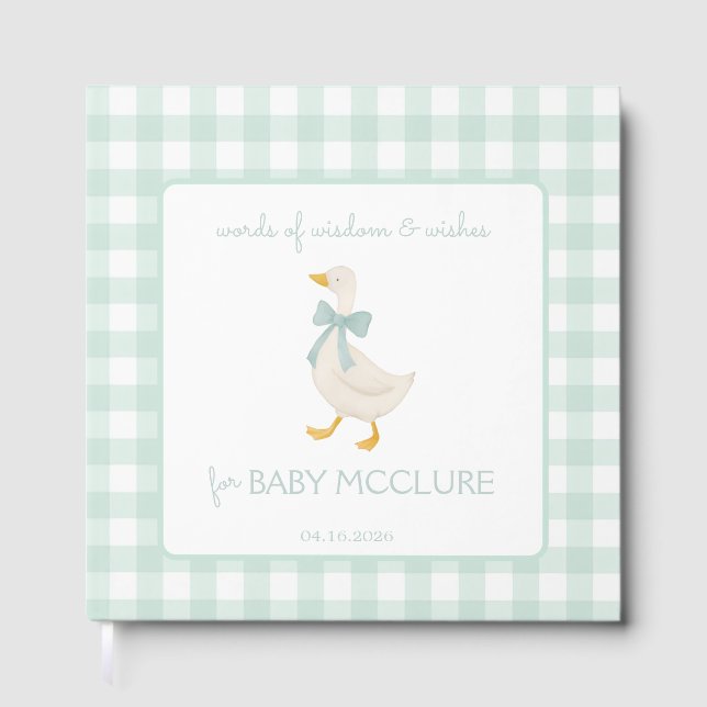 Livre D'or Preppy Goose Wishes  (Recto)