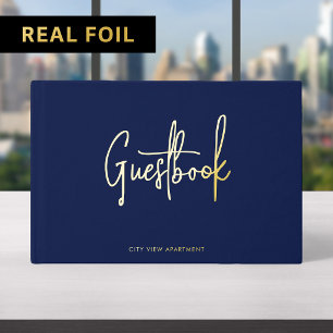 Livre D'or Propriété de couleur personnalisée Script moderne