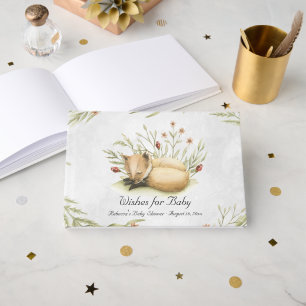 Livre D'or Renard des Bois Baby Shower Forestier