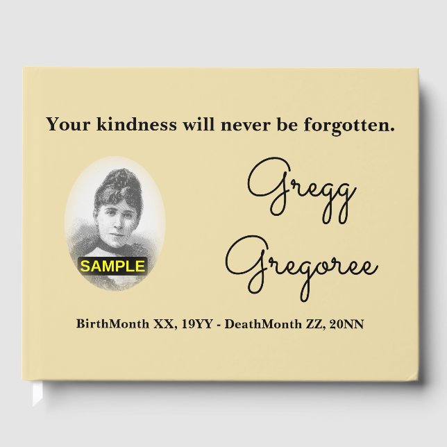 Livre d'or Respectable & Élégant (Recto)