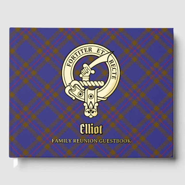 Livre D'or Réunion de famille Elliot (Recto)