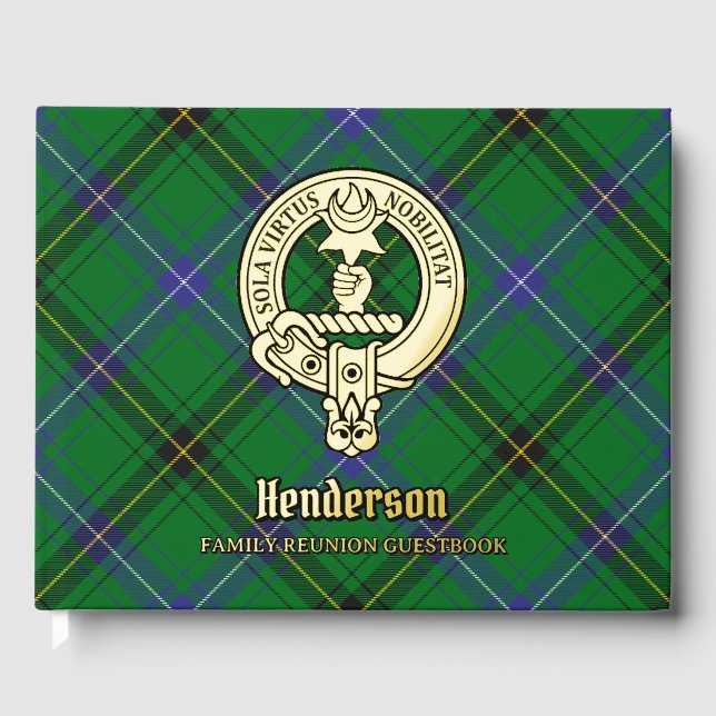 Livre D'or Réunion de famille Henderson (Recto)