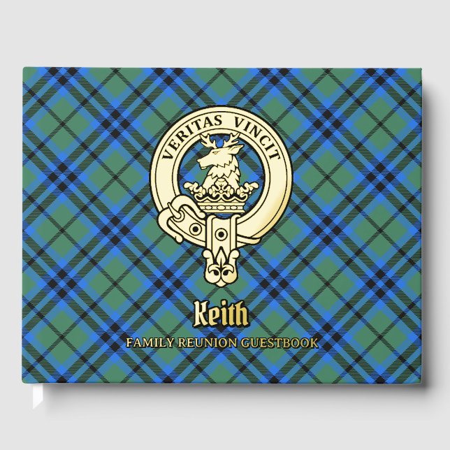 Livre D'or Réunion de la famille Keith (Recto)