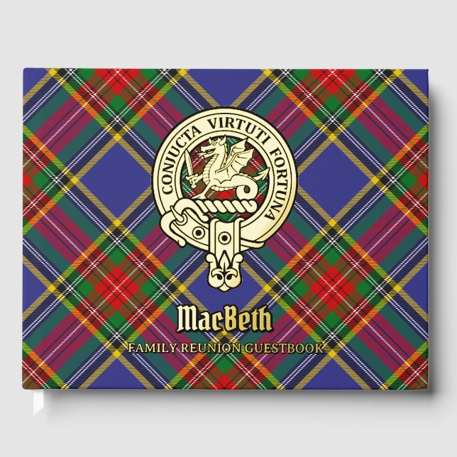 Livre D'or Réunion de la famille MacBeth (Recto)