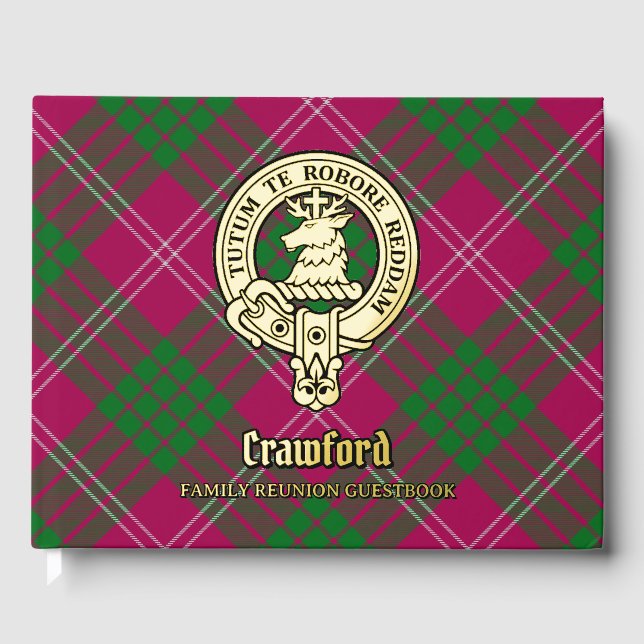 Livre D'or Réunion familiale de Crawford (Recto)