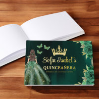 Robe verte Emeraude Florale Anniversaire Quinceane