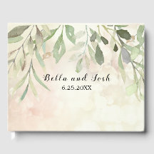 Romantique Soft Botanical Greenery Mariage