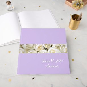 Livre D'or Roses blanches