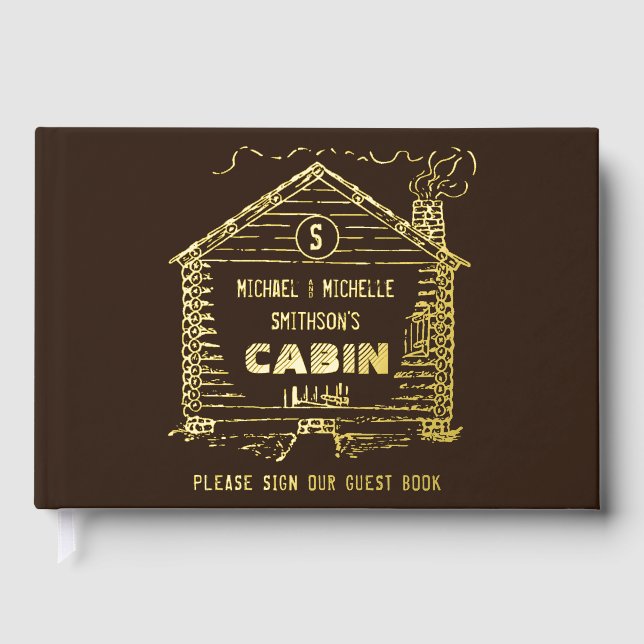 Livre D'or Rustic Log Cabine Vacances Maison Location | Fond  (Recto)