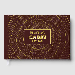 Livre D'or Rustique Cabine Vacances Accueil Location Arbre d'