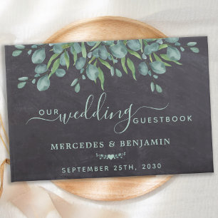 Livre D'or Rustique Eucalyptus Mariage de verdure