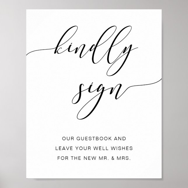 Livre d'or Rustique moderne Mariage Signe Kindly S (Devant)