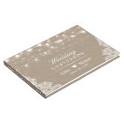 Rustique Pays Burlap String Lights Mariage dentell