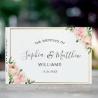 Rustique Rose Blush Floral Rose Mariage de verdure