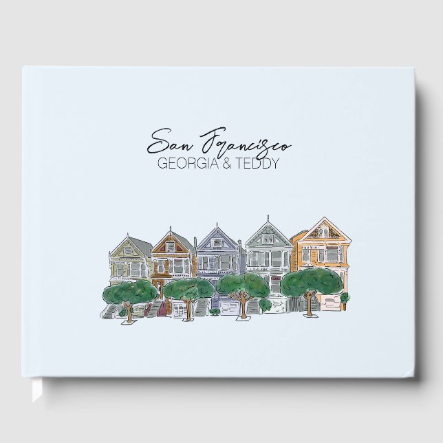 Livre D'or San Francisco, Californie Mariage (Recto)