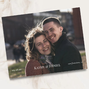 Livre D'or Simple Moderne Mariage Photographique Minimaliste