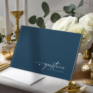 Livre D'or Simply Chic Mariage Prussian Blue ID1046