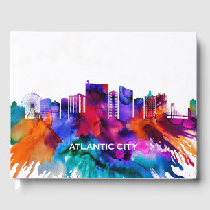 Livre D'or Skyline de la ville d'Atlantique