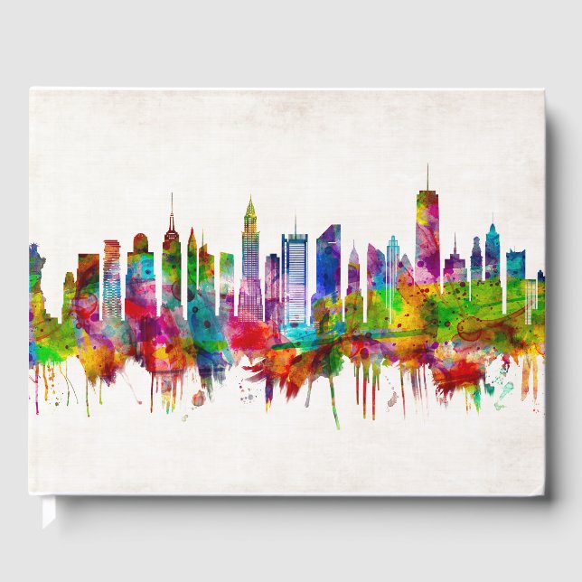Livre D'or Skyline de New York (Recto)