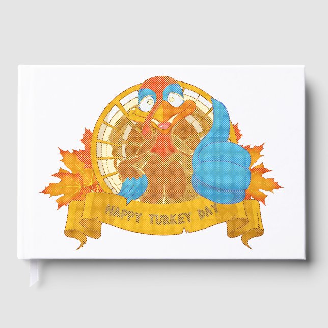 Livre D'or SlipperyJoe's Happy Turquie Day automne feuilles c (Recto)
