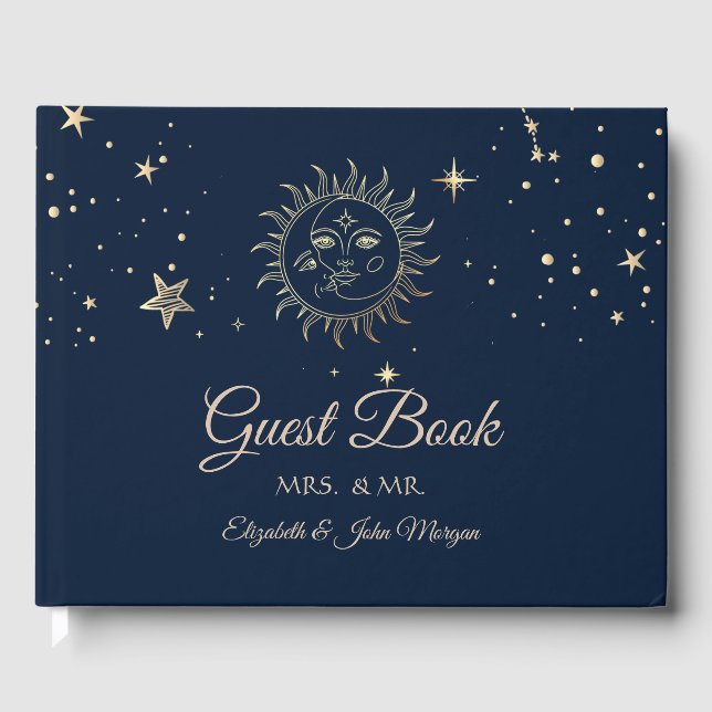 Livre D'or Soleil Et Lune D'Or Céleste (Recto)