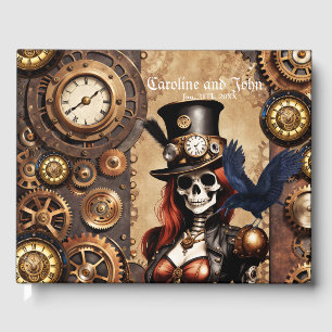 Livre D'or Squelette de Steampunk Cutest