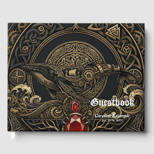 Livre D'or Steampunk Viking Baleine – Gardien du Nord