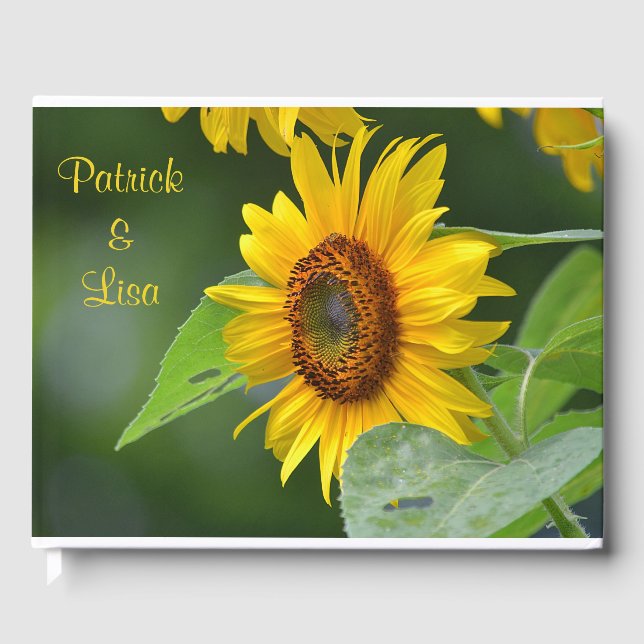 Livre D'or Sunflower d'été (Recto)