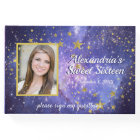 Sweet Sixteen, Bleu, Étoiles Dorées, Galaxie Étinc