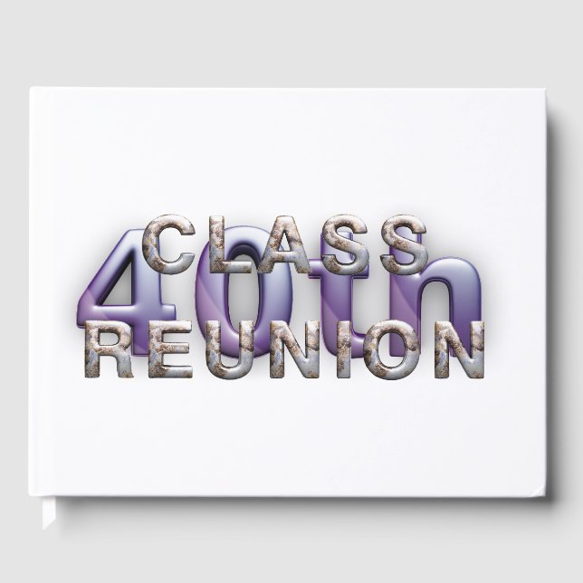 Livre D'or TEE 40e Réunion de classe (Recto)