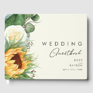 Livre D'or Tournée de pays audacieux   Mariage jaune clair