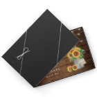 Tournesols rustiques Mason Jar String Mariage