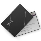 Tout âge Anniversaire Argent Faux Séquins Violet B