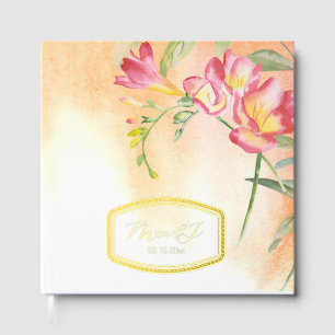 Livre D'or Tropical Freesia Mariage