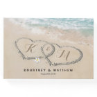Tropical Vintage Beach Heart Shore Mariage