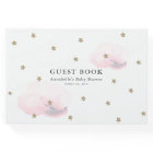 Twinkle Gold Stars & Baby shower de nuages roses