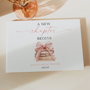 Livre D'or Un nouveau chapitre commence Pink Bow Books Enterr